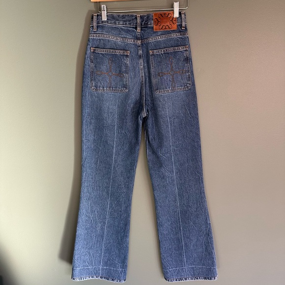 Sandro Flare Jeans 34 EUC - Picture 4 of 14